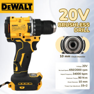 DeWalt | NEW 2026 DEWALT DCD805 20V Lithium Battery Brushless Compact Electric Screwdriver Impact Drill Hand Drill Power tools