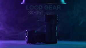 LOOP GEAR SK05 Pro Upgrade Flat LED Flashlight 5000 Lumens Multi-Source 8000mAh Battery Powerful Compact Emergency Search Light