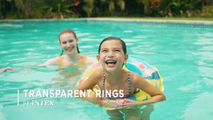 Prosun Intex 61-cm / 24-Inches Inflatable Swim Ring Children Age 6 - 10 Pool Float Floaties (WSR 61 - 3 Girls)