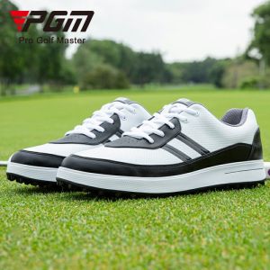 PGM Man Golf Shoe Sports Casual Lace-ups Men Sneaker with Anti-slip Waterproof Design XZ299
