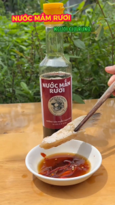 Nước Mắm Rươi Nguyên Chất – Đặc Sản Rừng Ngập Mặn – Người Giữ Rừng – Miền Tây Sông Nước  – Chai 250g