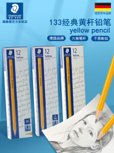 Non-Toxic STAEDTLER 133 Pencils 2B HB 2H for Primary School Students Writing Practice Sketching Drawing Beginners