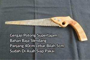 gergaji potong supertajam baja slendang gergaji dahan kayu