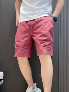 Quần Short Nam Mùa Hè 5 Túi Phong Cách Công Sở Nhanh Khô Mát Mẻ Quần Short Nam Ống Đứng Thẳng Không Cần Ủi