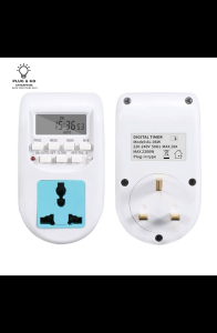 Digital Timer Plug Socket AL-06W 220V 2300W Programmable Timer Switch Plug In Automatic Power Control Outlet UK Plug