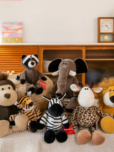 Đồ Chơi Búp Bê Động Vật Rừng Thực Tế Đồ Chơi Vải PP Cotton Cho Người Lớn Đồ Chơi Búp Bê Đại Chiến Đồ Chơi Vải Cho Trẻ Em