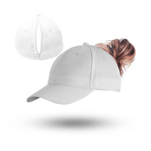 Ponytail cap automatic magnetic suction cap adult baseball cap sports cap quick drying cap