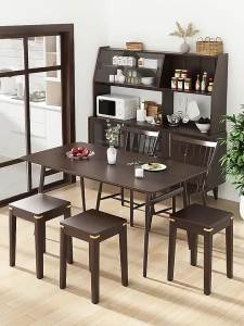 Sturdy Wooden Stool Stackable Living Room Furniture