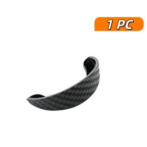 Car Reversing Camera Rain Cover Car Rear Camera Rain Cover Carbon Fiber Pattern Car Rear View Camera Protection Trim Dust Shield