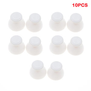 2/6/10PCS Black White Thumb Grip Caps Replacement For Wii Controller Remote Joystick Mushroom Caps Repair Parts