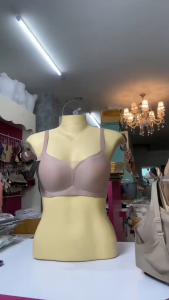 (32-38AB) Sister Hood ป้ายดำ ชุดชั้นใร ผ้าไร้ขอบ ไร้โครง ฟองหนาปานกลาง 2.5 Cm. / 669 M-2XL