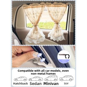 HUAYUQIANYU | Custom Fit Track-style Car Sun Shades