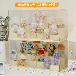 Hộp Trưng Bày Đồ Chơi Acrylic Trong Suốt Chống Bụi Giá Trưng Bày Hộp Đựng Đồ Chơi Hộp Trưng Bày DIY Giá Trưng Bày