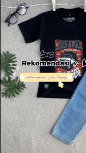 Setelan Jeans Anak Laki Laki Baju Kaos Motif Jeep 4 5 6 7 8 9 10 11 12 Tahun