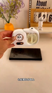 Rechargeable Automatic Air Fragrance Diffuser Home Toilet Air Freshener Aroma Essential oil Dispenser with free hook