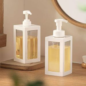 Jiaxun | Foam Press Bottle For Facial Cleanser Shampoo Liquid Hand Soap Lotion Dispenser