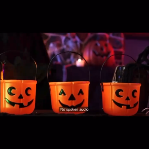 Sunlight 6-Piece Halloween Bucket Set - Features Pumpkin Halloween Basket Pumpkin Basket for Kids & Pumpkin Basket for Halloween Decorations Set Paired with Pumpkin Decorations Spider Web Decoration & Halloween Party Decors