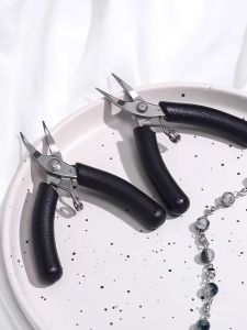 NIANXU | Handmade Beading Tool Stainless Steel Pliers Mini Round Nose Pliers Diagonal Pliers
