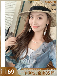 Silver Bamboo Necklace Hollow Bamboo Node Pendant New Chinese Style Snake Bone Chain Jewelry Fashion Accessories for Women