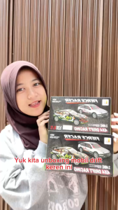 Mainan Anak RC FIERCE RACER 4X4 DRIFT RACING Mainan Remote Control Balap Sport Balap 2.4Ghz 1:20 Anak Mainan Anak Perempuan - Mainan Anak Laki Laki