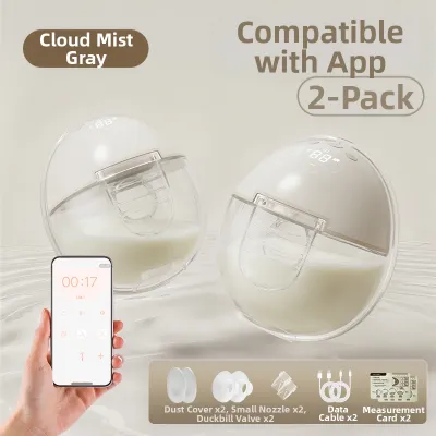 Justu | Hands-Free Bilateral Electric Breast Pump Automatic Wearable Portable