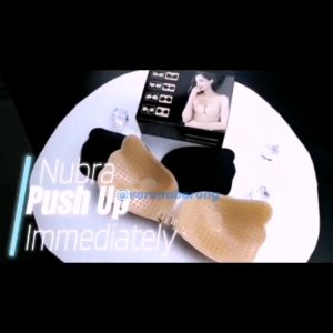 Verena Borong Nu Bra Seamless Adhesive V BRA Vest Nubra/Wedding/Formal Dress Push Up Nu Bra Premium Quality 111118 - Verena Borong