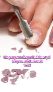 BURST NAIL GEL POLISH REMOVER CAIRAN PENGHAPUS KUTEK GEL MAGIC BURST