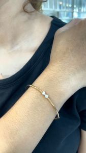 Gelang Emas 700 Model Bangle Variasi Berat 1 - 10 Gram