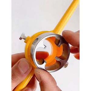 C48 SET6 Bộ Dụng Cụ Vặn Tạo Ren Ống Nhựa Chuyên Dụng Gia Công Tạo Ren Ngoài Phục Vụ Công Tác Sửa Chữa CINDY