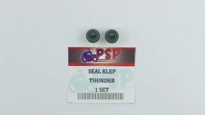 Seal Klep Thunder (Harga Per Set Isi 2) - Sil Siel Karet Batang Klip Valve Stem Suzuki Thunder 125
