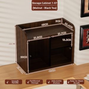 TULANGMAO | Dust-proof Simple Desktop Organizer Storage Rack