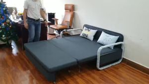Sofa Giường Thông Minh Kiêm Ghế Sofa Có Ngăn Chứa Đồ -  Giường Sofa Gấp Đa Năng Tiết Kiệm Không Gian - Bảo Hành 3 Năm(1m28x1m9)