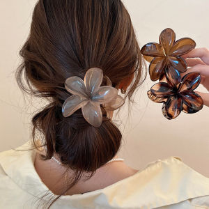 🔥French Style Retro Flower Hair Claw Clip Women Ins Temperament Hair Clip Curled Hair Shark Clip LovelylifeFu👍