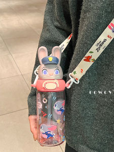 Kids Straw Water Bottle for School and Summer