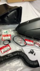 BOX SARINGAN UDARA FILTER + TUTUP HONDA BEAT FI SCOOPY PERTAMA STATER KASAR ORI AHM 17225K16900 17245K16900