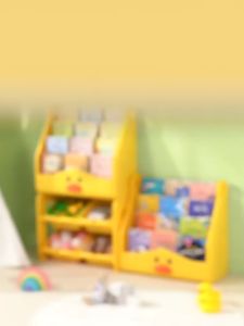 Angola Rak Susun Serbaguna Buku Anak Model Bebek 4 Tingkat C01/C02 Baby Duck Bookshelf Rack