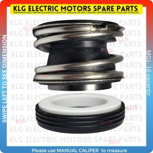 Mechanical seal 16mm 27x7 cacenbr mg1 for water pump