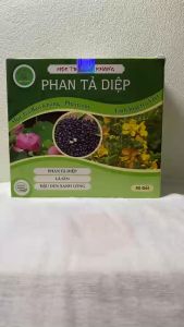 Phan tả diệp (combo 2 hộp 40 gói/hộp) trà túi lọc phan tả diệp Bảo Khang nhuận tràng táo bón người bị trĩ nóng trong