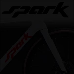 2PCS Spark Lettering Bicycle Sticker Mountain Bike Vinyl Reflective Waterproof Anti Scratch Decorative Protect Accessories Decal