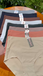 Sét 3 Quần lót su đúc nữ Thái Lan cao cấp không viền may lưng cao qua rốn chất su trơn mịn mát lạnh 628 sisterhood