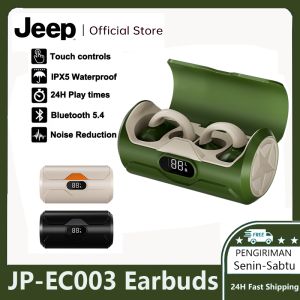 Jeep JP-EC003 Earbuds Bluetooth TWS Sporty dengan Noise Reduction dan IPX5 Waterproof