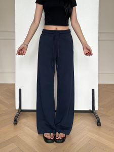 HUFFNPUFF Womens Casual Sports Pants Good Fabric Good Fit Straight Leg Cotton Blend Comfortable Autumn Winter Trousers