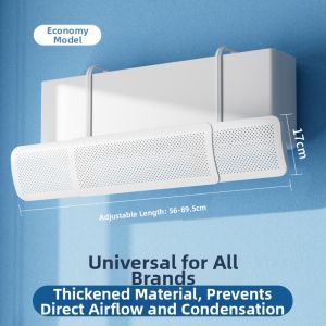 Vilscijon | Anti-Direct-Blow Air Conditioning Deflector Wall-Mounted Universal Outlet Guide Wind Postpartum Essential