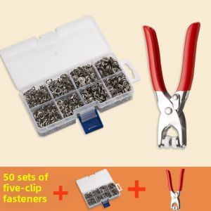 No Sew Press Fix Snaps Button Installation Kit