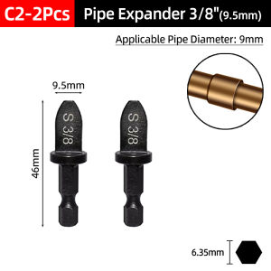 Tube Expander Air Conditioner Refrigerator Copper Pipe Swaging Tool Tube Expanders Install Repair Maintenance Takeover Tools Set