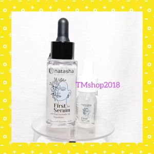 Natasha Skincare First Serum 5 & 20 gram by dr Fredi Setyawan Original Esens Pelembab Niacinamide Asli