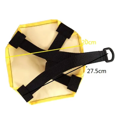 Adjustable Resistance Swimming Training Paddle Force Training Water Sack Automatic Shaping Swimming Parachute New Model