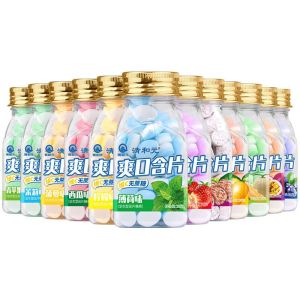 Fresh breath Sugar Vitamin C lozenges sugar-free mints Kissing gum kissing candy snacks