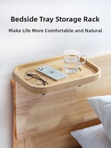 ZHUTING | Headboard Storage Shelf No Drill Projector Side Shelf Creative Storage Rack