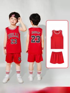 Đồng Phục Bóng Rổ Chicago Bulls Dành Cho Trẻ Em 23 Số Kobe Vải Thun Jersey Thể Thao Bé Trai Bé Gái  Áo Hai Dây Sinh Viên Huấn Luyện Chuyên Nghiệp Có Thể Tùy Chỉnh
